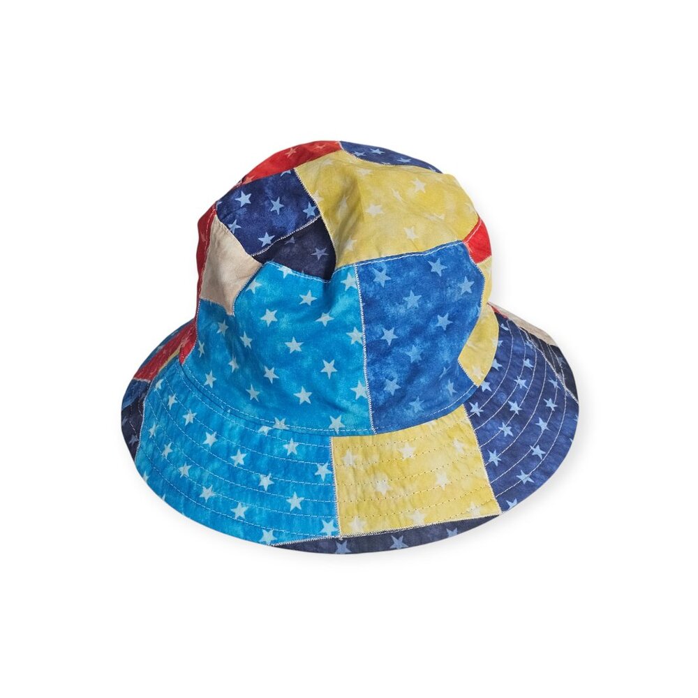 Kith Reversible Patchwork Star Print Bucket Hat - image 3